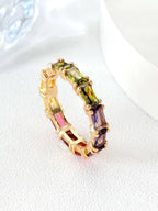 Cubic Zirconia Decor Ring For Women For Party Banquet Wedding shein