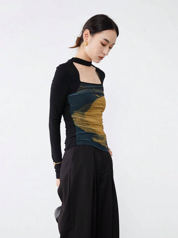 Cut Out Front Top
