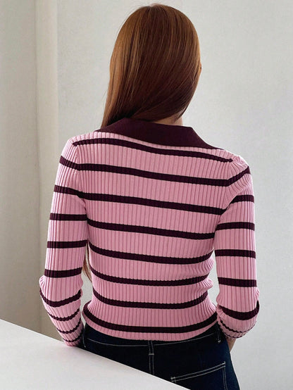 Women's Solid Color Turtleneck Long Sleeve Casual Business Pullover Sweater