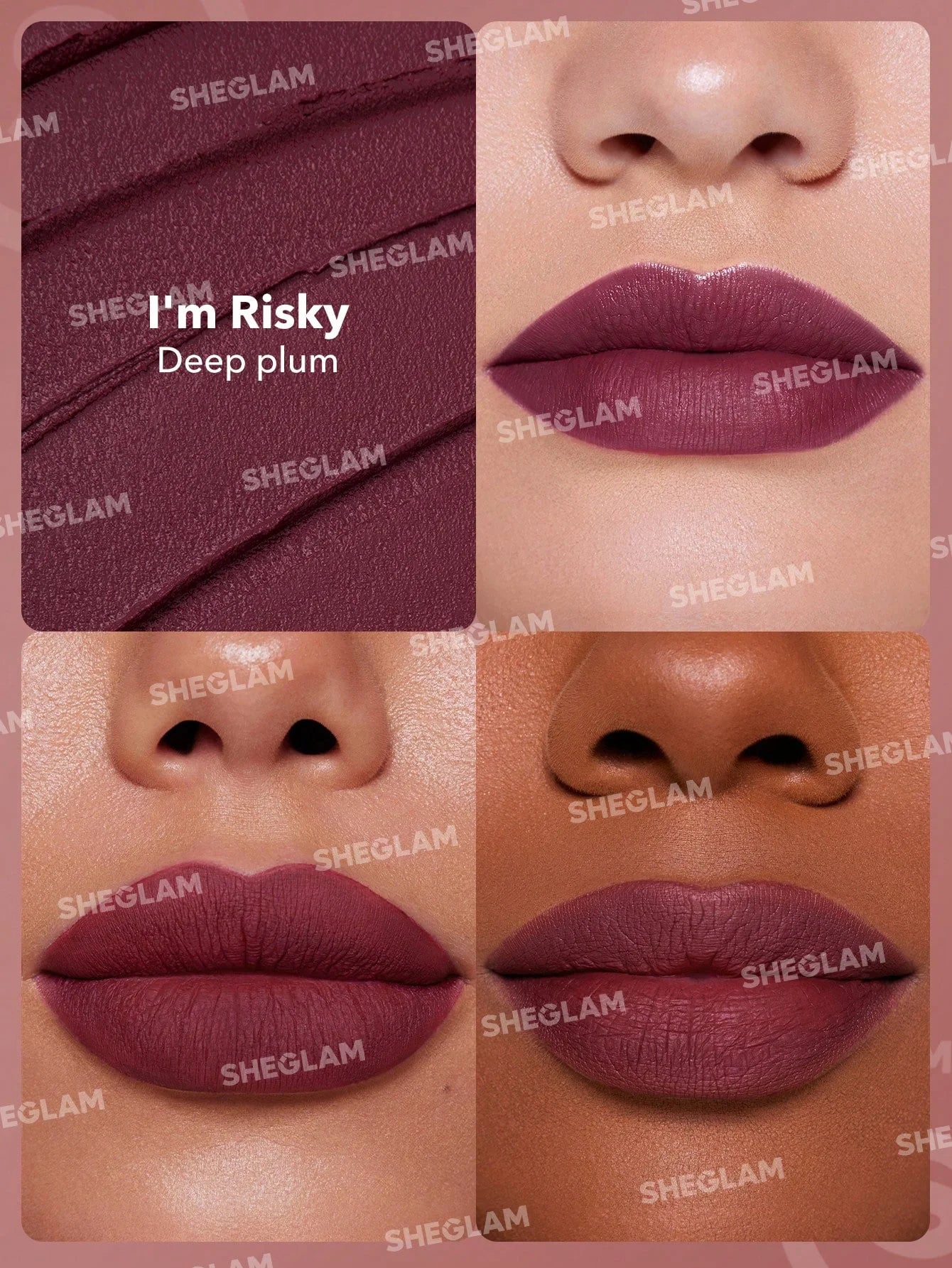 Dynamatte Boom Long-lasting Matte Lipstick SHEGLAM