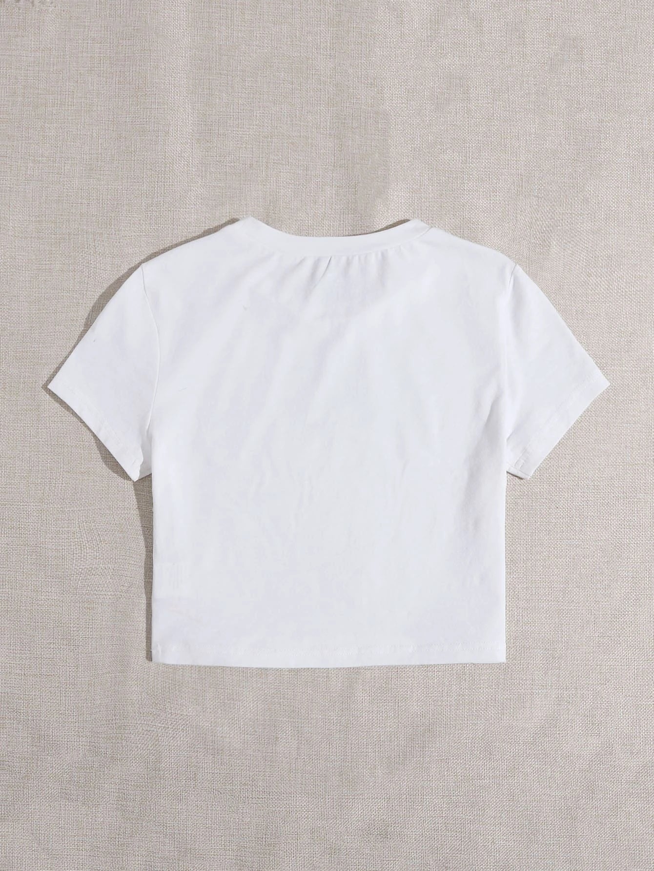 EZwear Letter Graphic Tee shein