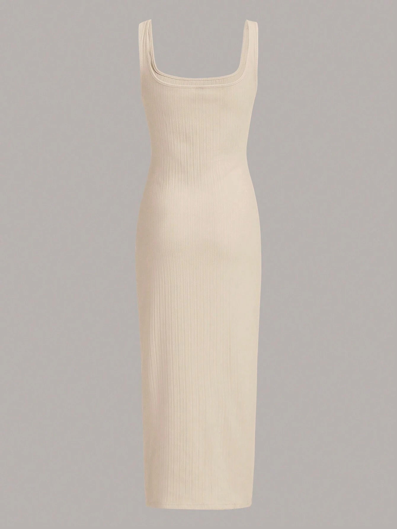 EZwear Solid Tank Dress shein