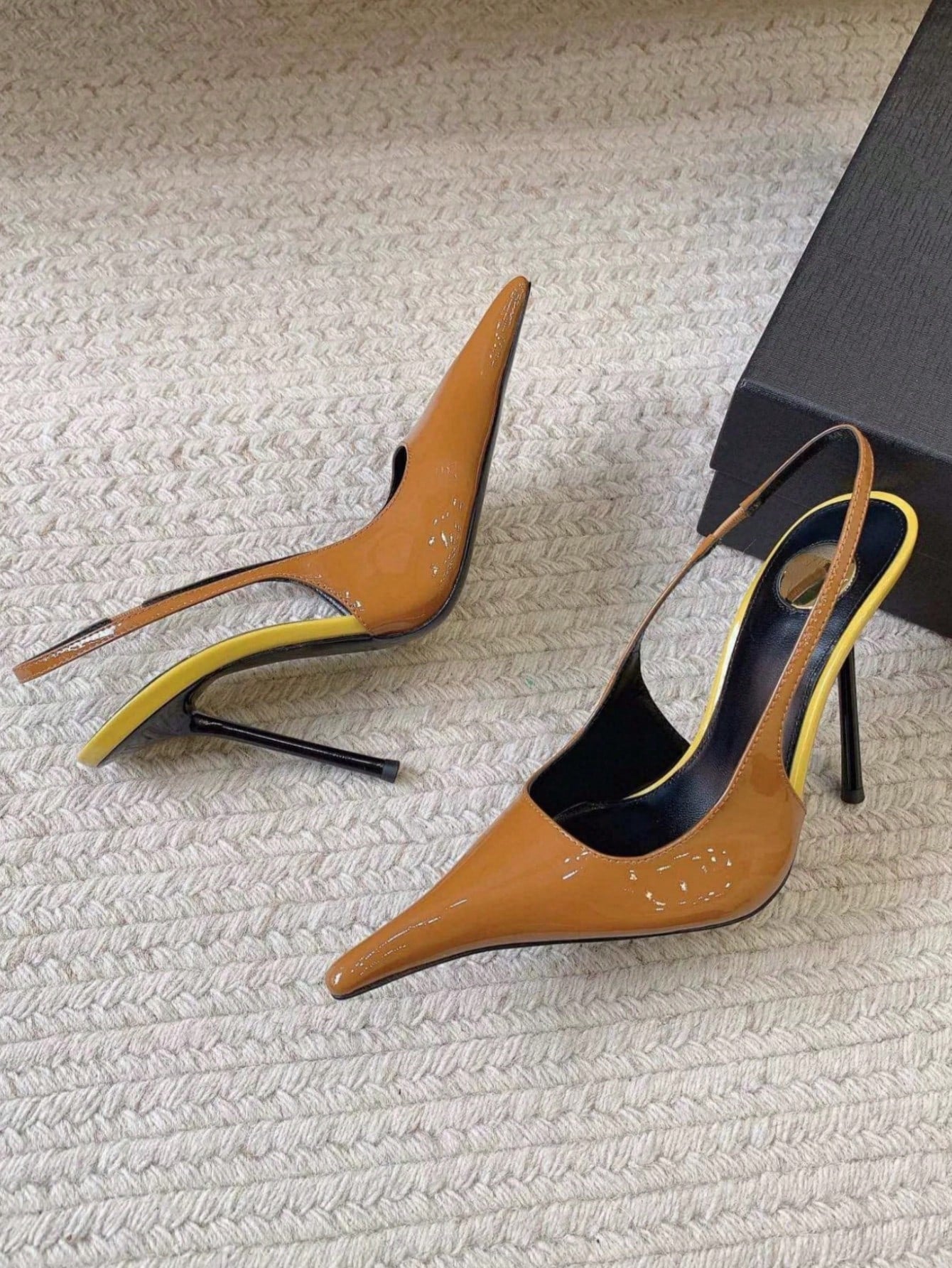 Super High Heel Pointed Toe Party Pumps shein