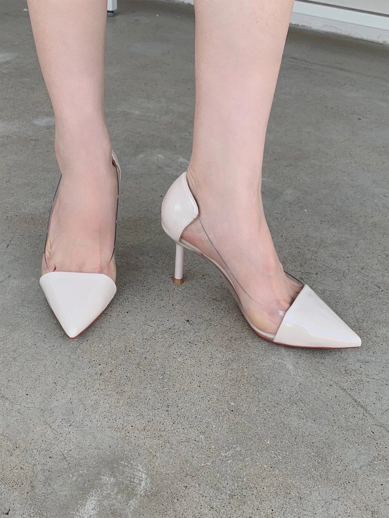 Elegant Point Toe Stiletto Heeled Pumps shein