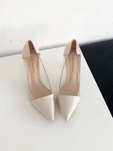 Elegant Point Toe Stiletto Heeled Pumps shein