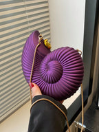 Fashionable Shiny Evening Bag With Chain Strap shein