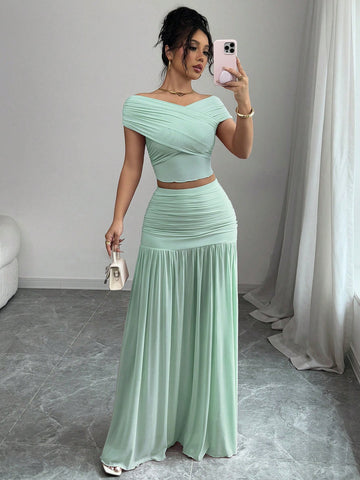 Elenzga Women Two Pieces Outfits