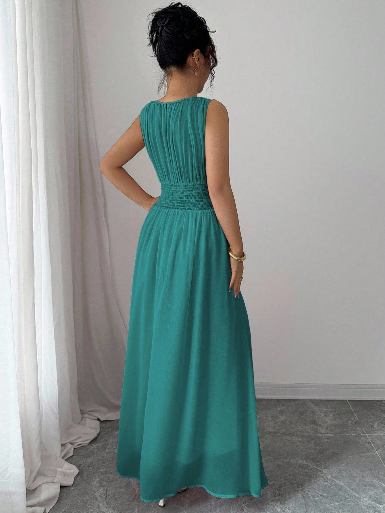 Elegant Casual Beach Resort Afternoon Tea Party Evening Dress shein