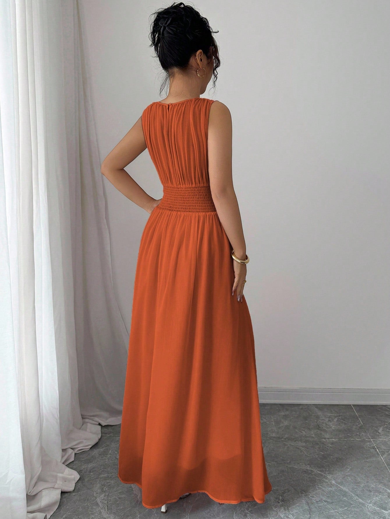 Elegant Casual Beach Resort Afternoon Tea Party Evening Dress shein