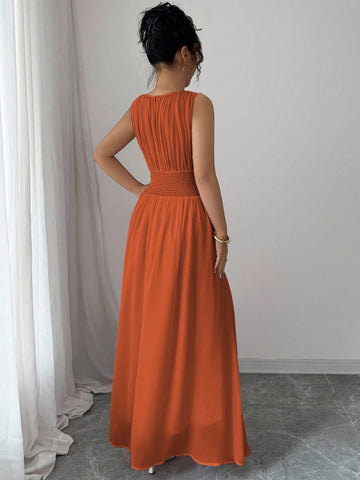 Elegant Casual Beach Resort Afternoon Tea Party Evening Dress