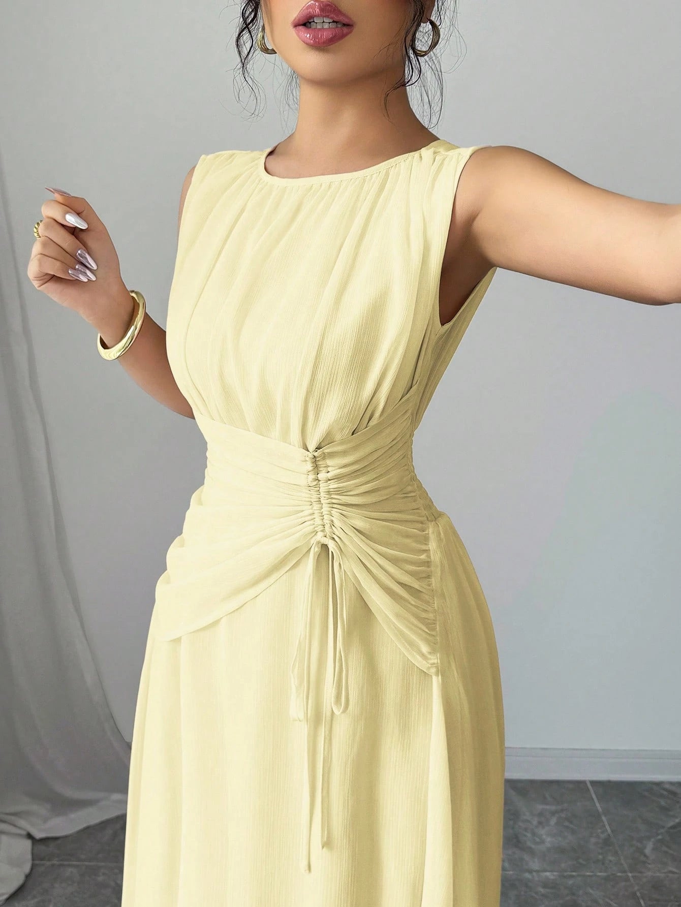 Elegant Casual Beach Resort Afternoon Tea Party Evening Dress