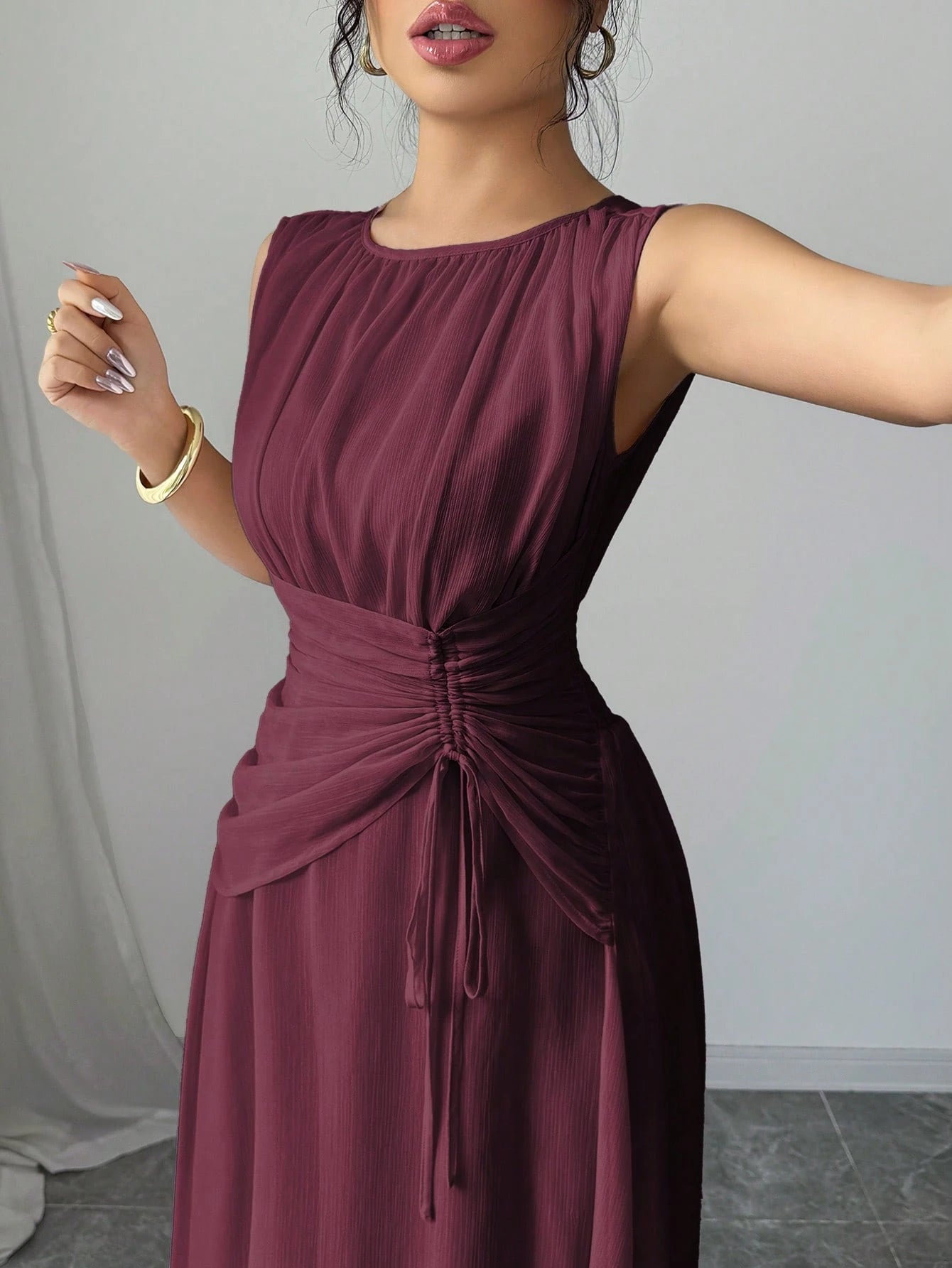 Elegant Casual Beach Resort Afternoon Tea Party Evening Dress