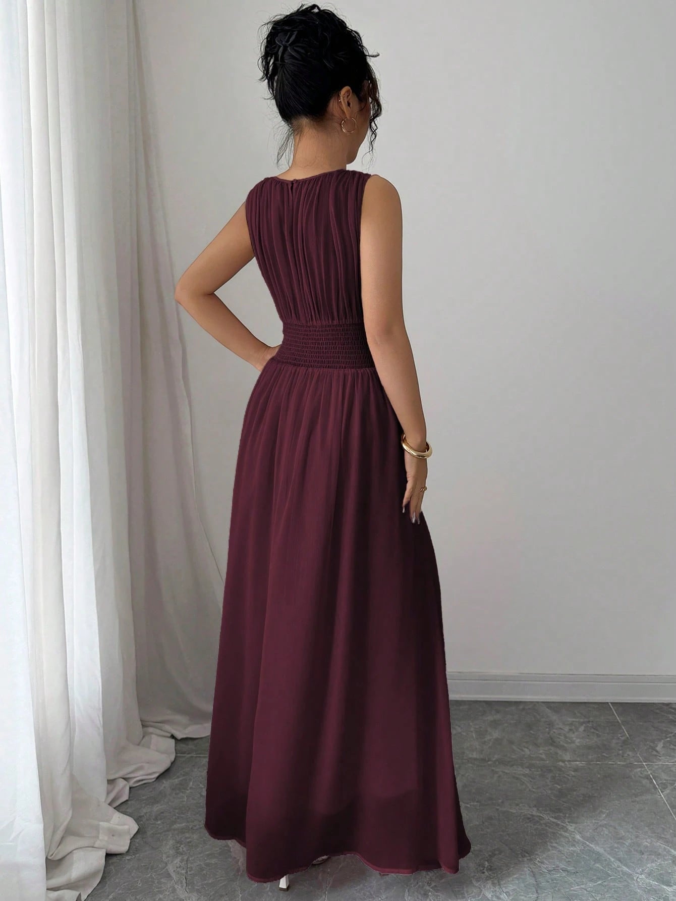 Elegant Casual Beach Resort Afternoon Tea Party Evening Dress