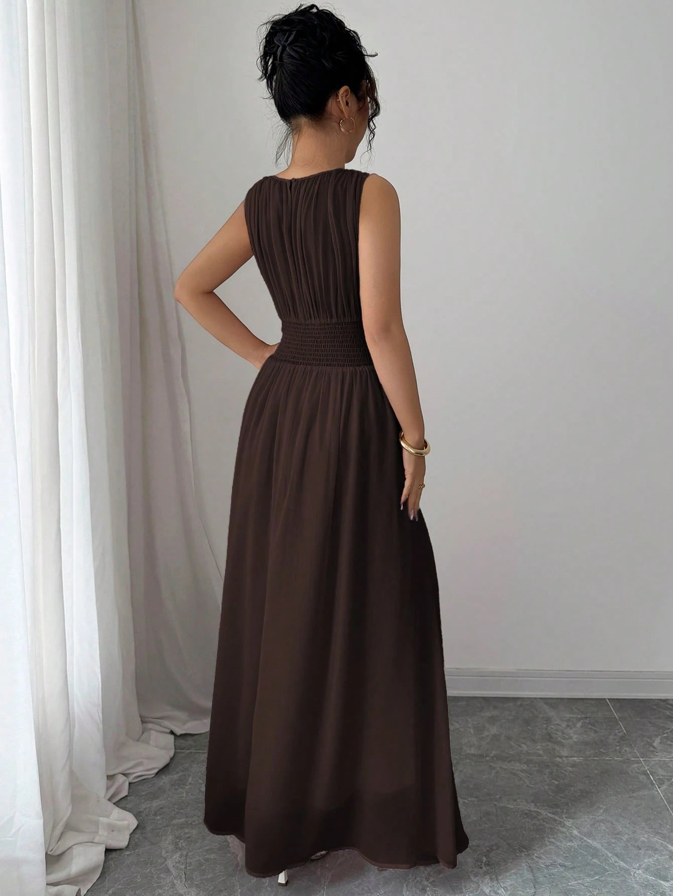 Elegant Casual Beach Resort Afternoon Tea Party Evening Dress shein