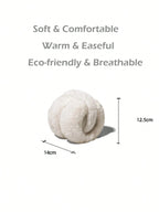 1pc Foldable Fluffy Wool Ear Muffs shein