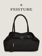 FEISTURE 1pc Spring & Summer Fashion Patchwork Denim Hand Bag shein