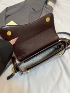 Fashionable Crocodile Embossed Women's Crossbody Bag