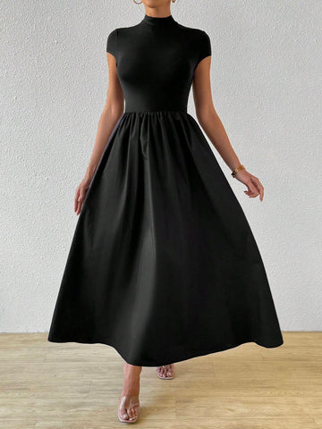 Firerie Women New Chinese-Style Short Sleeve Bodycon Dress
