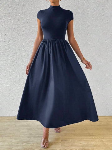 Firerie Women New Chinese-Style Short Sleeve Bodycon Dress