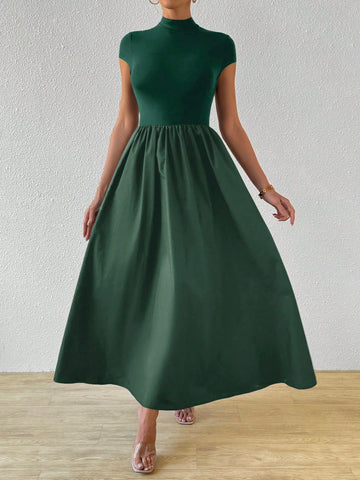 Firerie Women New Chinese-Style Short Sleeve Bodycon Dress