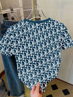 Women's Casual Letter Print Round Neck Loose T-Shirt shein