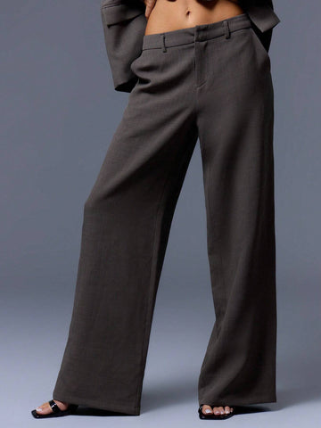 Money Wide Leg Suit Pants