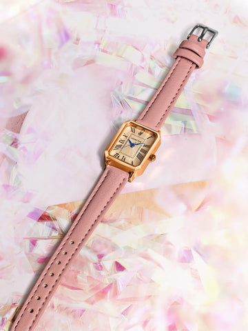 Rectangle Pointer Quartz Watch