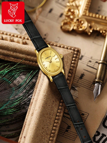 Rectangle Pointer Quartz Watch
