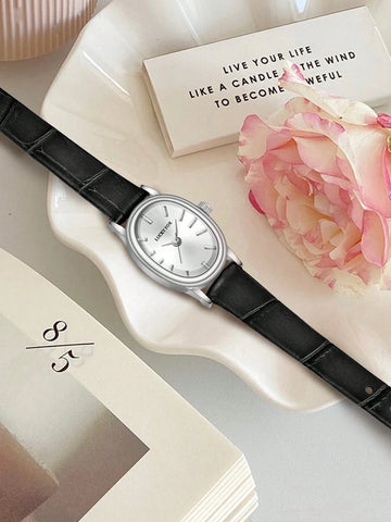 Rectangle Pointer Quartz Watch