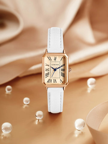 Rectangle Pointer Quartz Watch