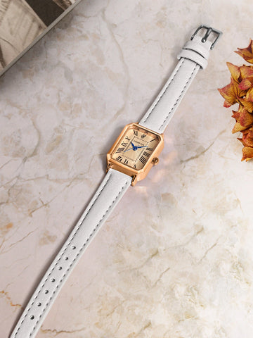 Rectangle Pointer Quartz Watch