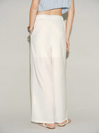 Minimalist Office Straight Leg Pants
