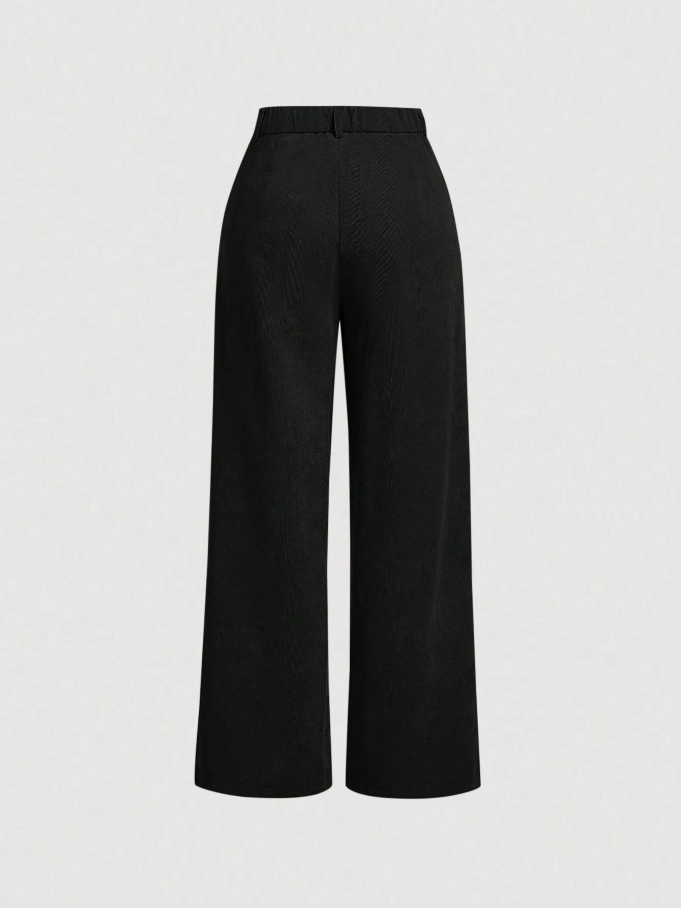 MOD Women'S Solid Color Corduroy Long Pants shein