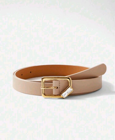 MOTF PREMIUM IRREGULAR BUCKLE CLOSURE BELT shein