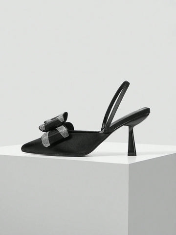 MOTF PREMIUM WOMEN'S FASHION BACKLESS HIGH HEEL SHOES