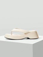 MOTF PREMIUM WOMEN'S SLIP-ON WEDGE HEEL PLATFORM SANDALS shein