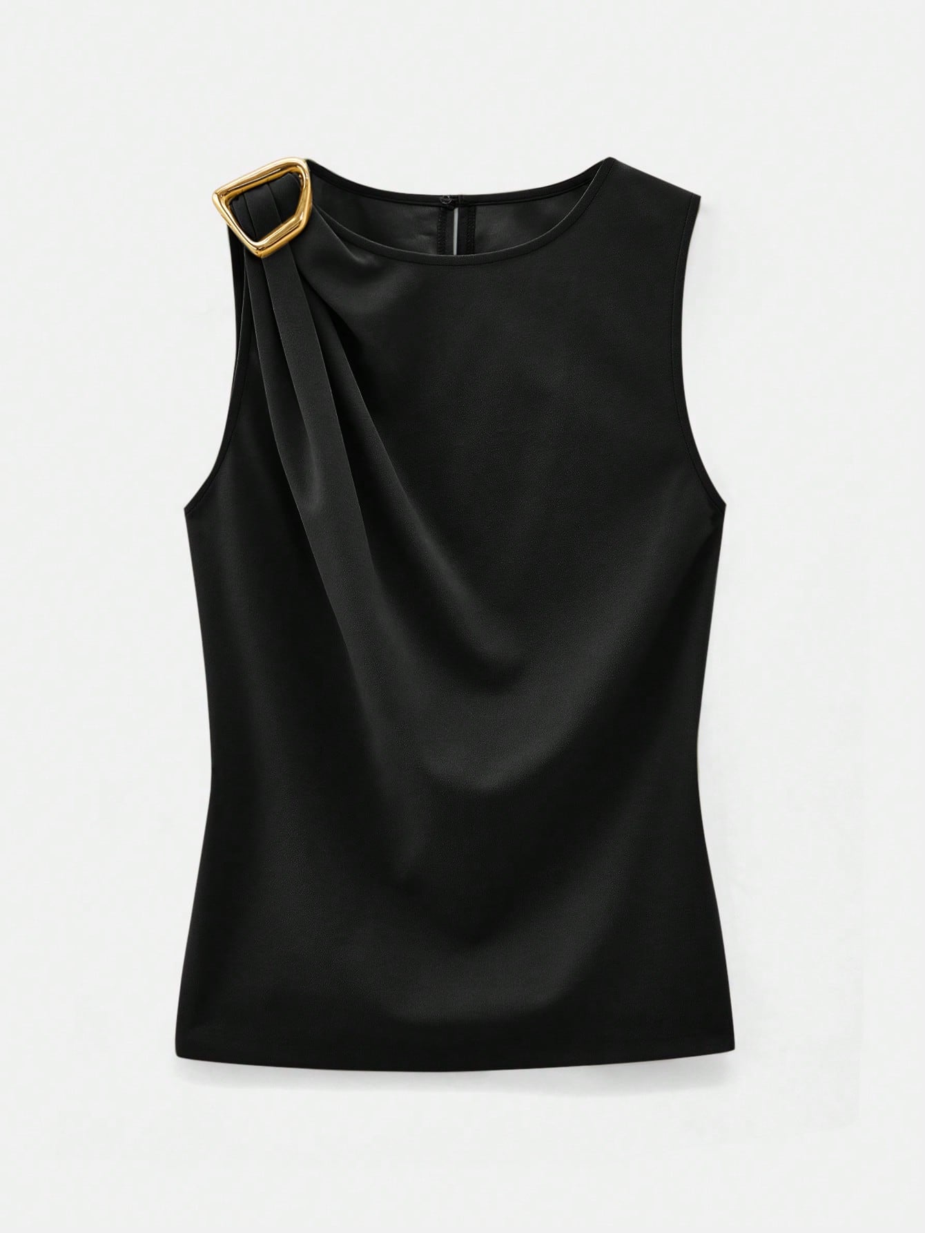Modern Elegant Sleeveless Top shein
