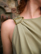 Modern Elegant Sleeveless Top shein