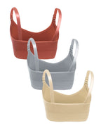Maternity 3pcs Lingerie Seamless Nursing Bra shein