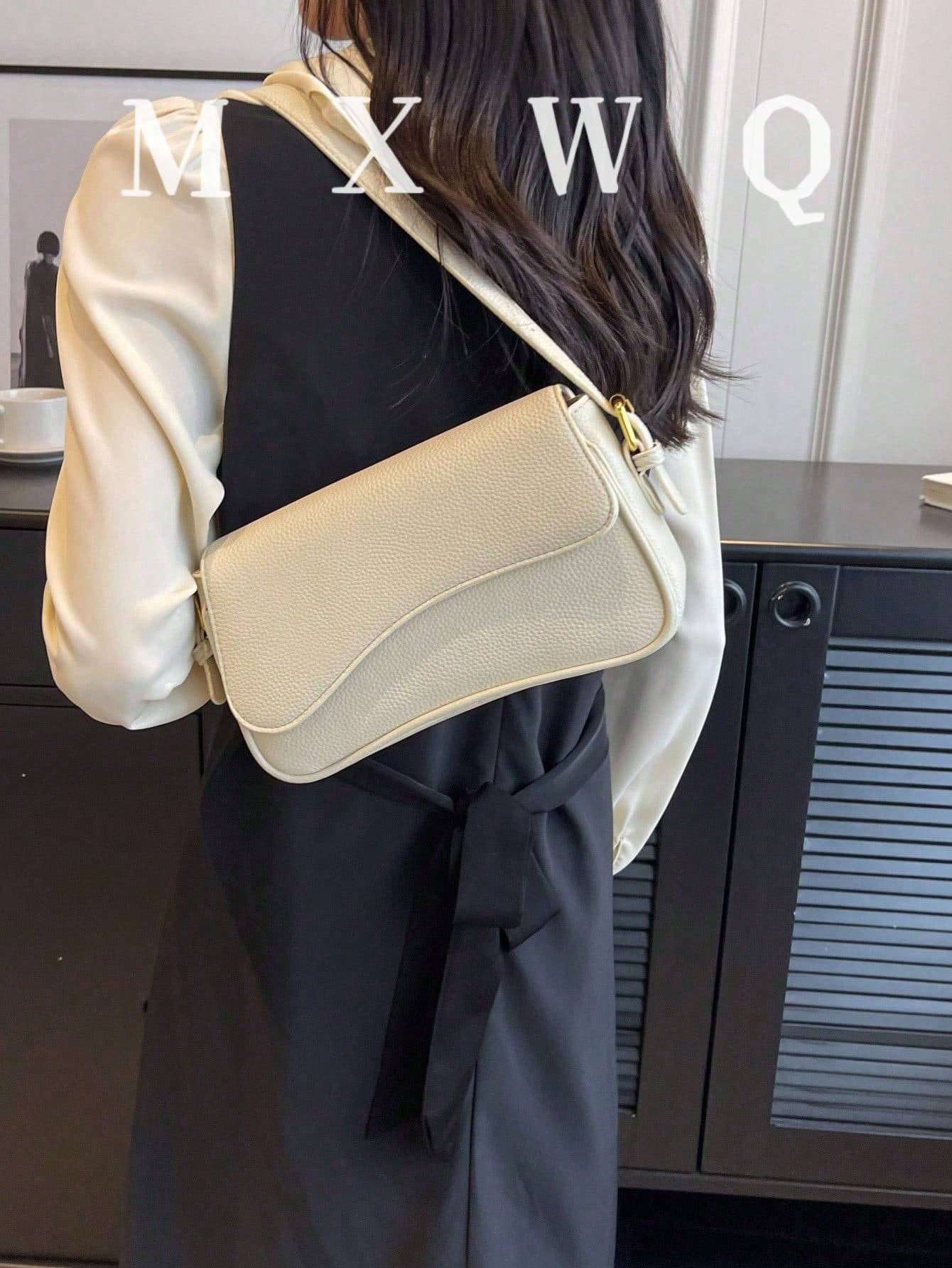 Fashionable Crocodile Embossed Women's Crossbody Bag