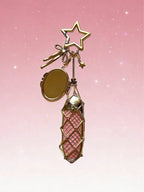 Metal Lipstick Holder Keychain shein