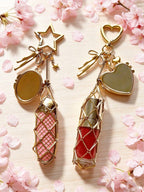 Metal Lipstick Holder Keychain shein