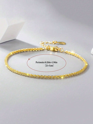 Minimalist Anklet Elegant Jewelry Gift For Women shein