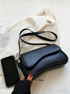 Fashionable Crocodile Embossed Women's Crossbody Bag