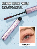 Misslyn Color Mania Mascara - Smudge-Proof, Volumizing, Curling, Long-Lasting shein