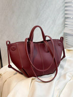 New Casual Minimalist Fashion Versatile Large Capacity Tote Handbag With Shoulder Strap shein