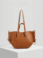 New Casual Minimalist Fashion Versatile Large Capacity Tote Handbag With Shoulder Strap shein