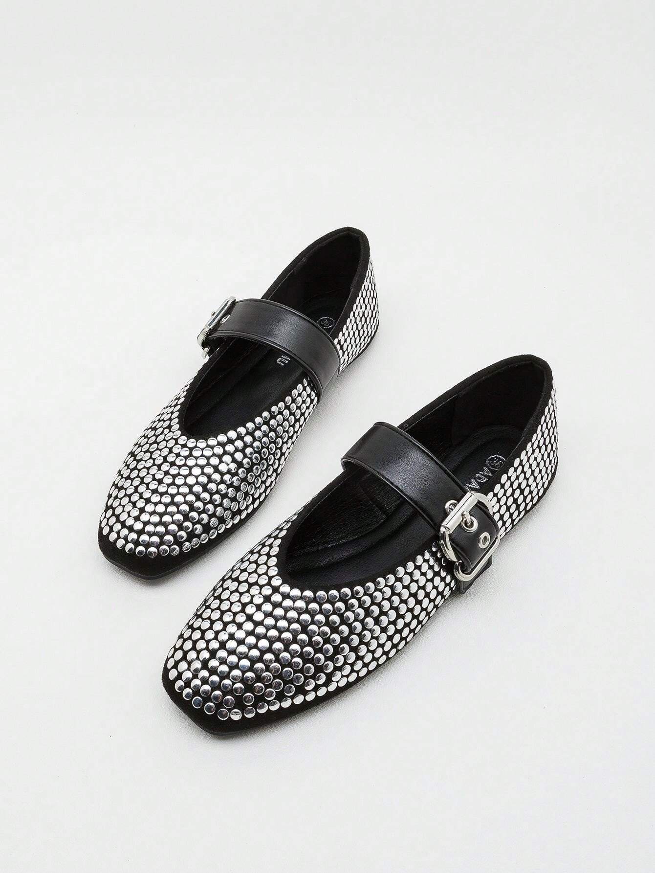 New Ladies' High-End Fashionable Comfortable Sequin Embellished Flat Shoes