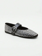 New Ladies' High-End Fashionable Comfortable Sequin Embellished Flat Shoes shein