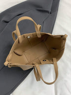 New Casual Minimalist Fashion Versatile Large Capacity Tote Handbag With Shoulder Strap shein